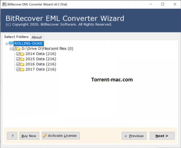BitRecover EML Converter Wizard Download
