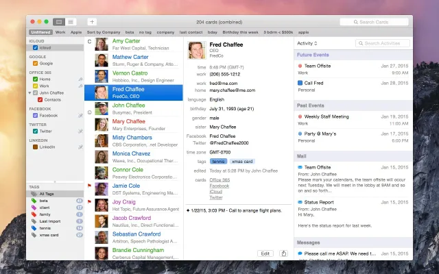 BusyContacts Crack Mac