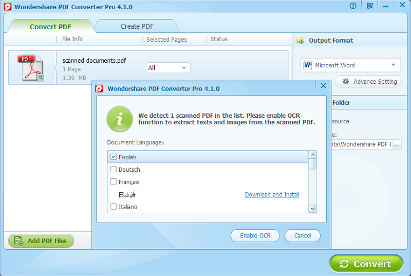 Wondershare PDF Converter Pro 4.1.0.3 Crack + Serial Key [Mac]