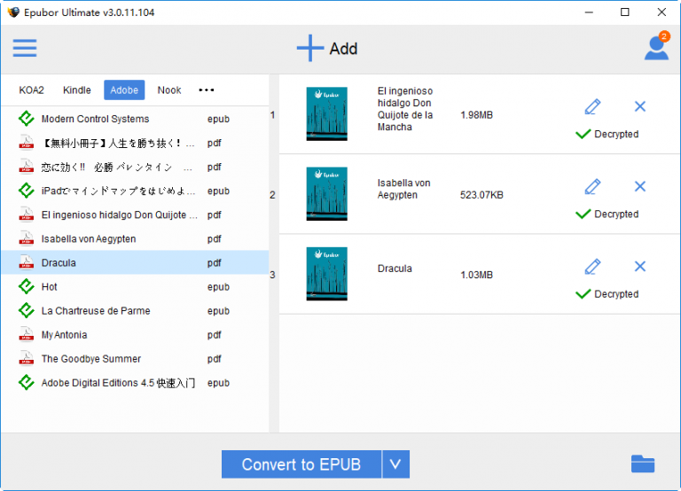 Epubor Ultimate Converter 3.0.12 Crack Mac Serial Key Download
