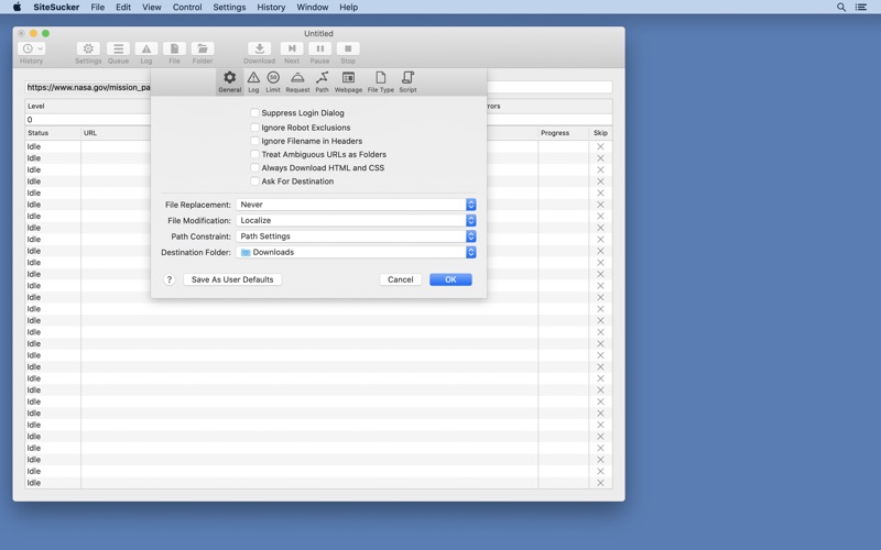 SiteSucker 3.1 DMG Mac Cracked with License Key Free Download