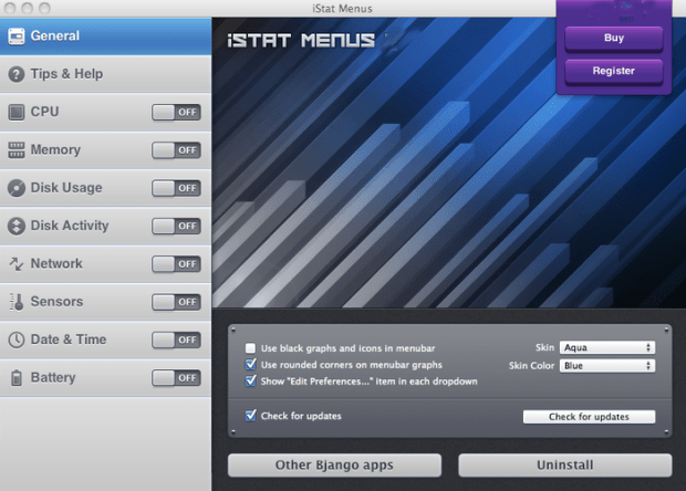 iStat Menus 6.41 (1137) Crack for Mac OS Free Download