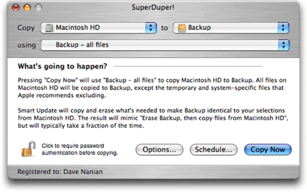SuperDuper 3.3.1 Crack Mac OS Serial Key Full Version