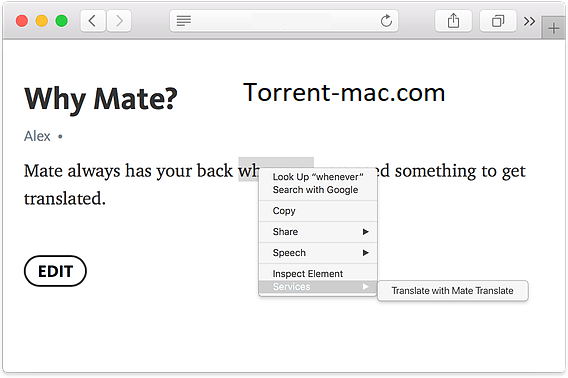 Mate Translate Crack Mac Download
