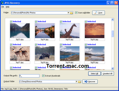 eWorld JPEG Recovery Pro Crack Mac Download
