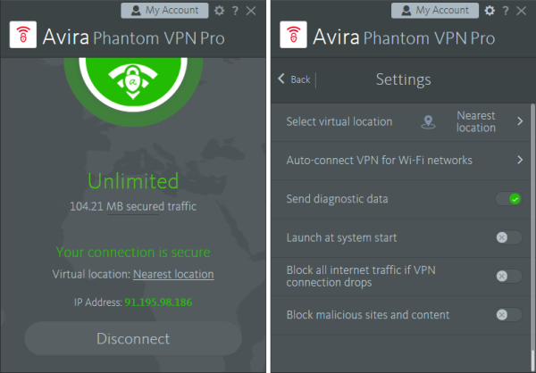 Avira Phantom VPN Pro Crack Mac Download
